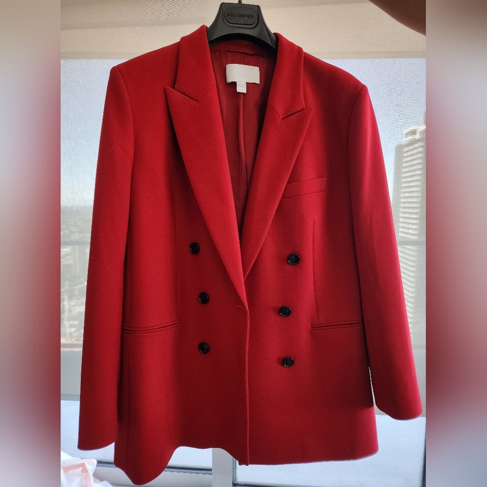 Hugo Boss red blazer